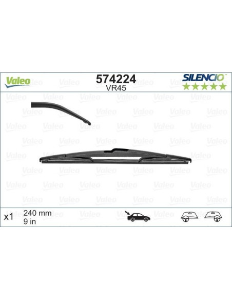 Valeo Silencio Rear VR45